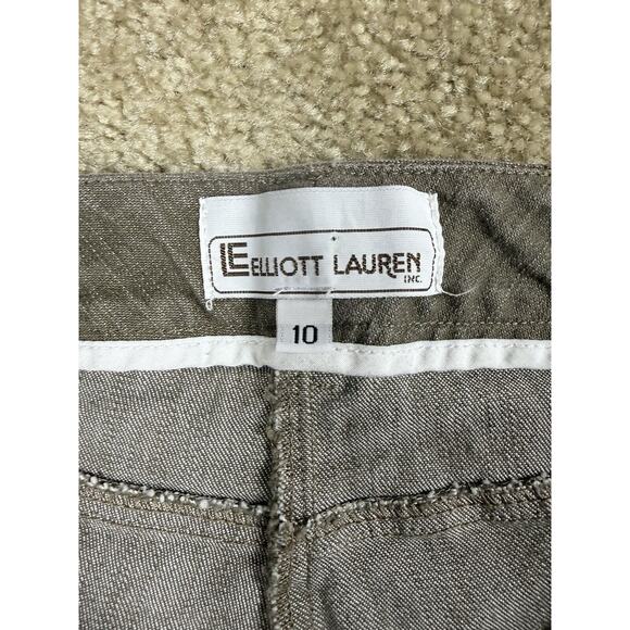 Elliott Lauren Vintage Pants Women’s Size 10 Gray / Taupe A041 - Picture 4 of 11